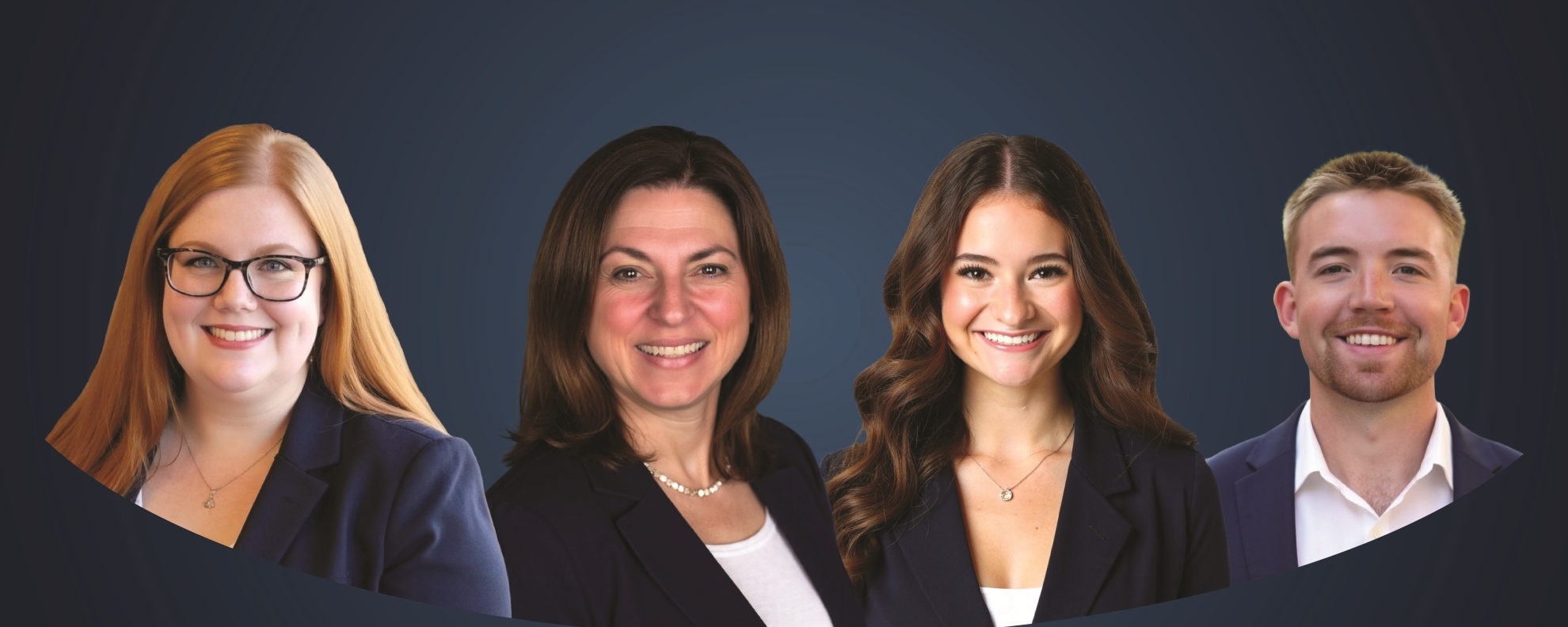 Cara Sadowski, Elizabeth Cooke, and Emma Frank